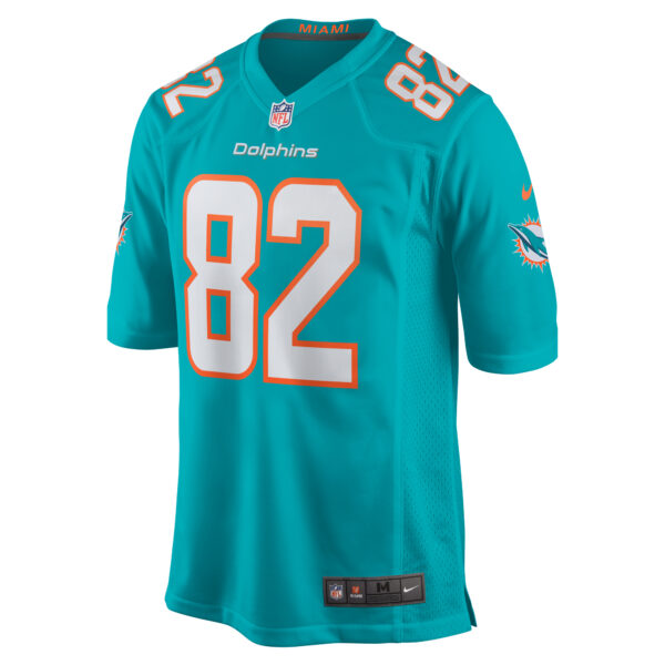 Men’s Miami Dolphins Tyler Kroft Nike Aqua Team Game Jersey