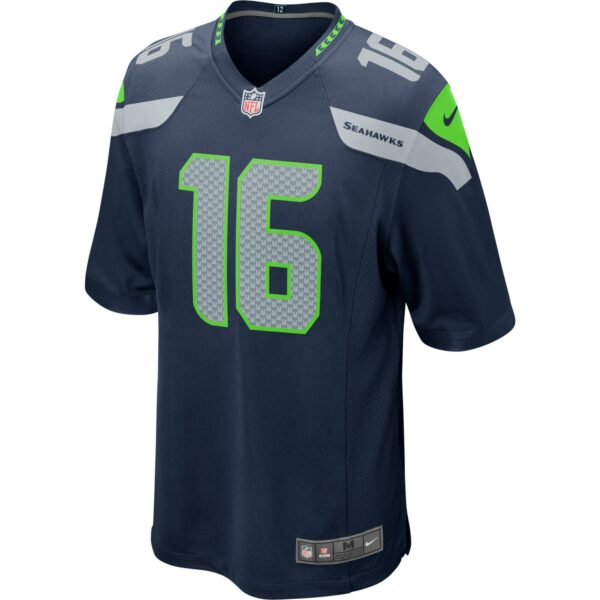 Men’s Seattle Seahawks Tyler Lockett Nike College Navy Game Jersey