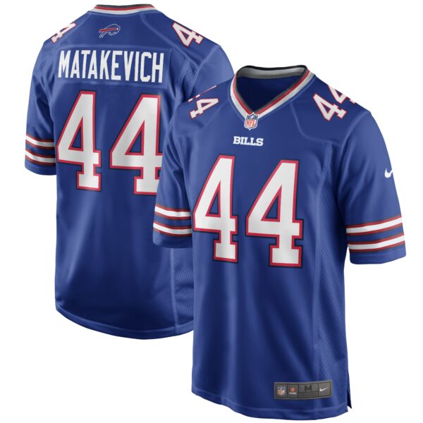 Men’s Buffalo Bills Tyler Matakevich Nike Royal Game Player Jersey