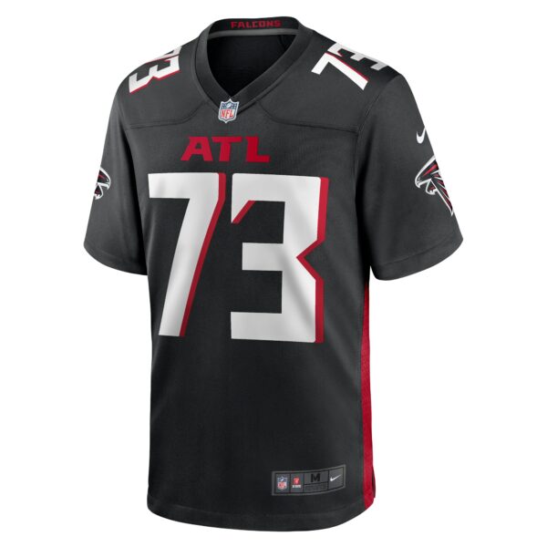 Men’s Atlanta Falcons Tyler Vrabel Nike Black Player Game Jersey