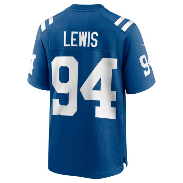 Men’s Indianapolis Colts Tyquan Lewis Nike Royal Game Jersey