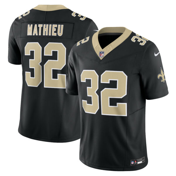 Men’s New Orleans Saints Tyrann Mathieu Nike Black Vapor F.U.S.E. Limited Jersey