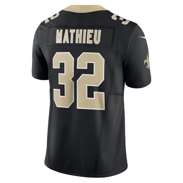 Men’s New Orleans Saints Tyrann Mathieu Nike Black Vapor F.U.S.E. Limited Jersey