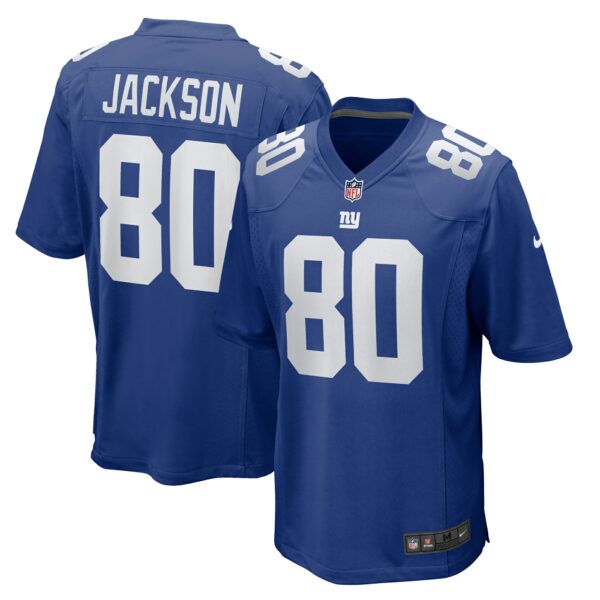 Men’s New York Giants Tyree Jackson Nike Royal Team Game Jersey