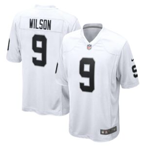 Men's Las Vegas Raiders Tyree Wilson Nike White Game Jersey