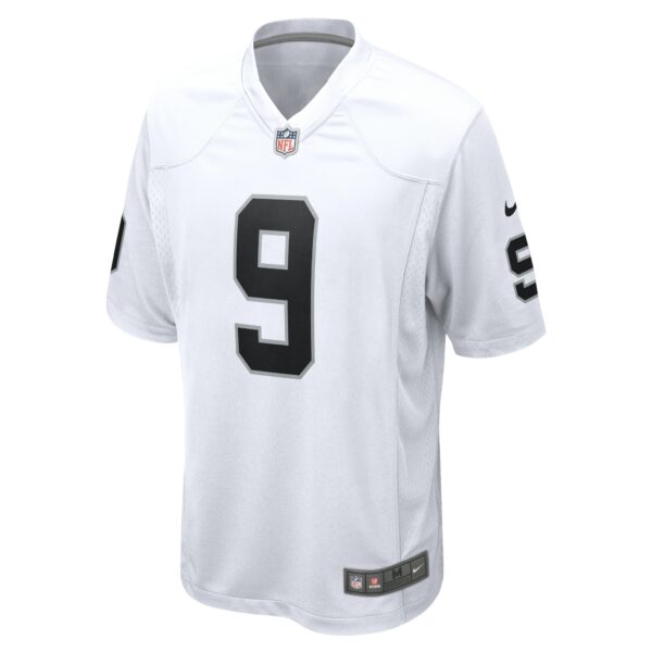 Men’s Las Vegas Raiders Tyree Wilson Nike White Game Jersey