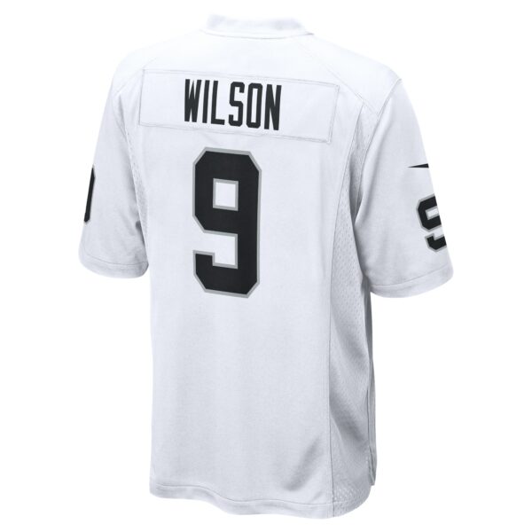 Men’s Las Vegas Raiders Tyree Wilson Nike White Game Jersey