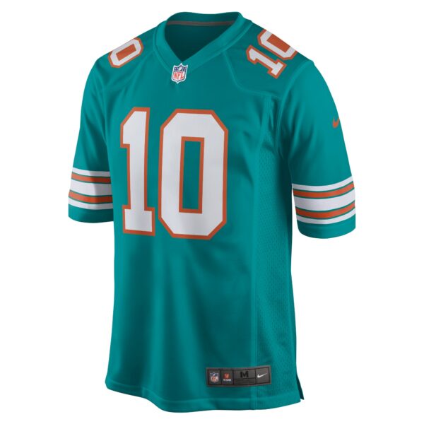 Men’s Miami Dolphins Tyreek Hill Nike Aqua Alternate Game Jersey