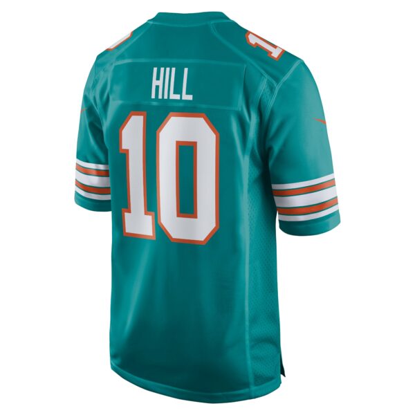 Men’s Miami Dolphins Tyreek Hill Nike Aqua Alternate Game Jersey