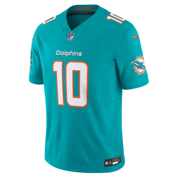 Men’s Miami Dolphins Tyreek Hill Nike Aqua Vapor F.U.S.E. Limited Jersey