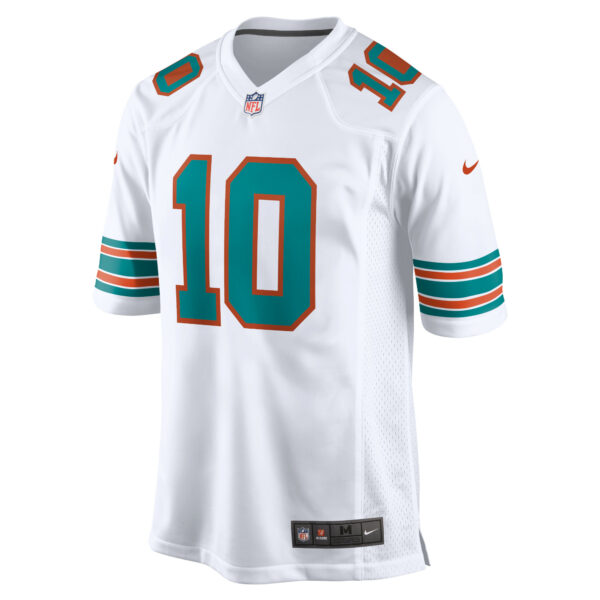 Men’s Miami Dolphins Tyreek Hill Nike White Alternate Game Jersey