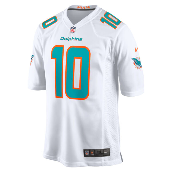 Men’s Miami Dolphins Tyreek Hill Nike White Game Jersey