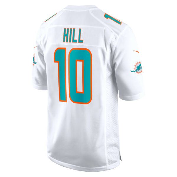 Men’s Miami Dolphins Tyreek Hill Nike White Game Jersey