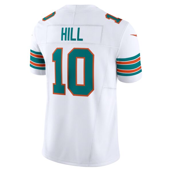 Men’s Miami Dolphins Tyreek Hill Nike White Vapor F.U.S.E. Limited Jersey