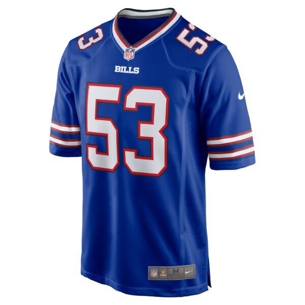 Men’s Buffalo Bills Tyrel Dodson Nike Royal Game Player Jersey