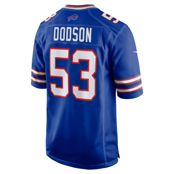 Men’s Buffalo Bills Tyrel Dodson Nike Royal Game Player Jersey