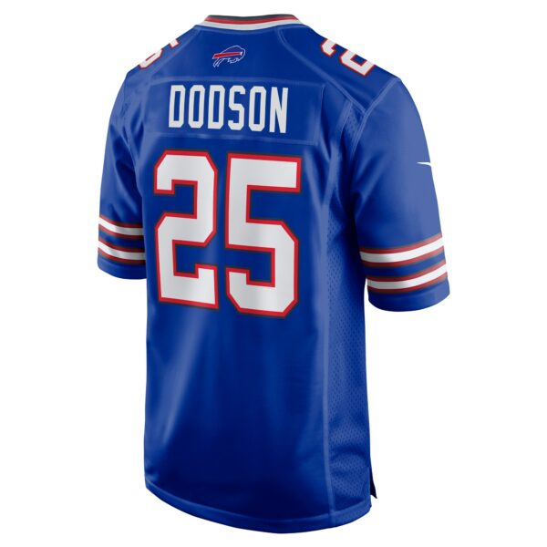 Men’s Buffalo Bills Tyrel Dodson Nike Royal Team Game Jersey