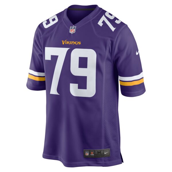 Men’s Minnesota Vikings Tyrese Robinson Nike Purple Team Game Jersey