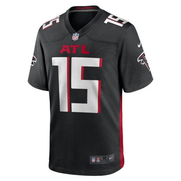 Men’s Atlanta Falcons Van Jefferson Nike Black Game Jersey