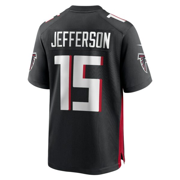 Men’s Atlanta Falcons Van Jefferson Nike Black Game Jersey