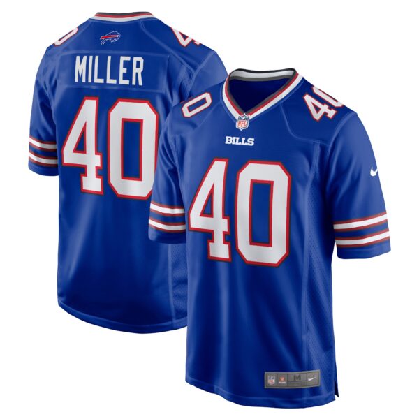 Men’s Buffalo Bills Von Miller Nike Royal Player Game Jersey