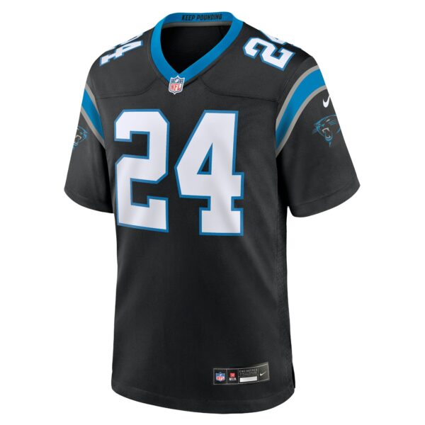 Men’s Carolina Panthers Vonn Bell Nike Black Team Game Jersey