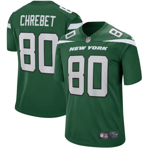 Men’s New York Jets Wayne Chrebet Nike Gotham Green Game Retired Player Jersey