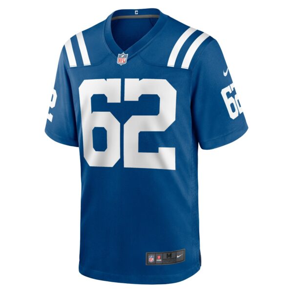 Men’s Indianapolis Colts Wesley French Nike Royal Game Player Jersey