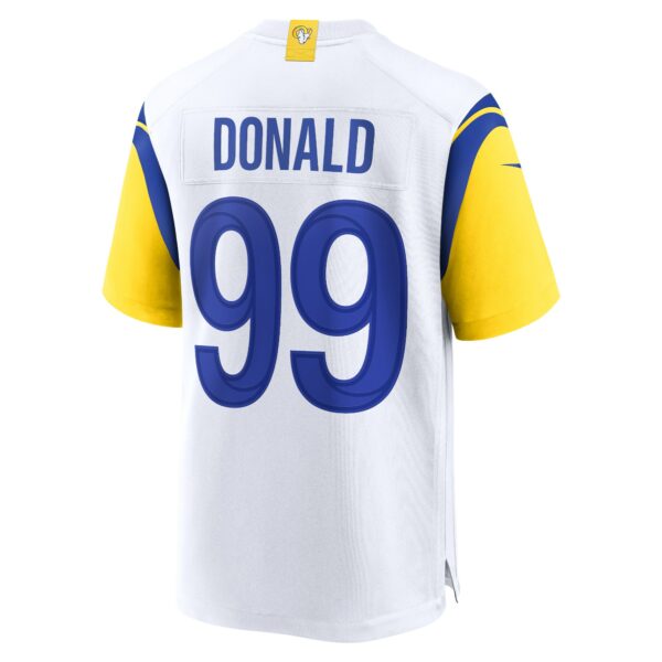 Men’s Los Angeles Rams Aaron Donald Nike White Alternate Game Jersey