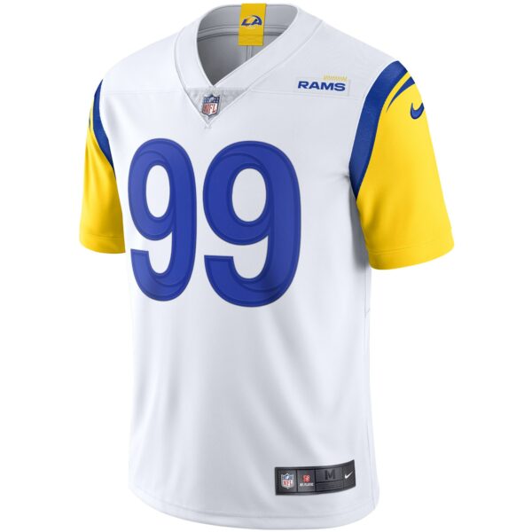 Men’s Los Angeles Rams Aaron Donald Nike White Alternate Vapor Limited Jersey