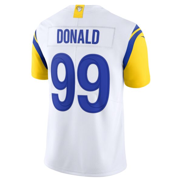 Men’s Los Angeles Rams Aaron Donald Nike White Alternate Vapor Limited Jersey