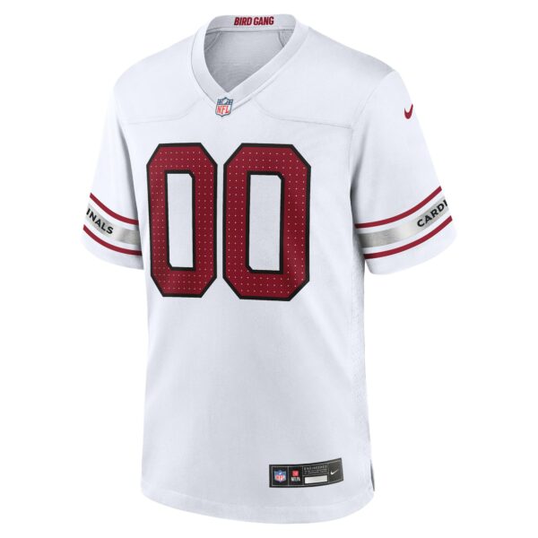 Men’s Arizona Cardinals Nike White Custom Game Jersey