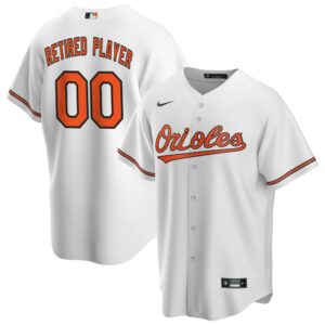 Men's Baltimore Orioles Nike White Home Pick-A-Player Retired Roster Replica Jersey