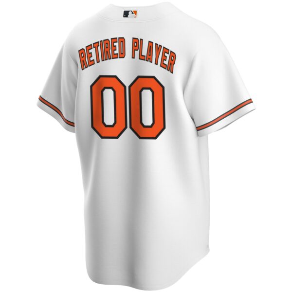 Men’s Baltimore Orioles Nike White Home Pick-A-Player Retired Roster Replica Jersey