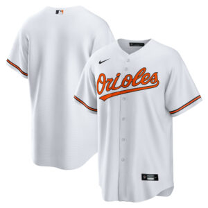 Men's Baltimore Orioles Nike White Home Replica Team Jersey