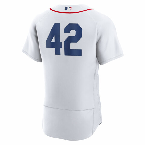 Men’s Boston Red Sox Nike White 2023 Jackie Robinson Day Authentic Jersey