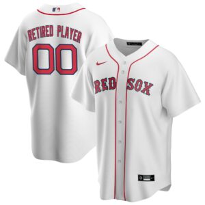 Men's Boston Red Sox Nike White Home Pick-A-Player Retired Roster Replica Jersey