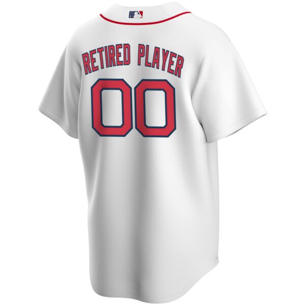 Men’s Boston Red Sox Nike White Home Pick-A-Player Retired Roster Replica Jersey