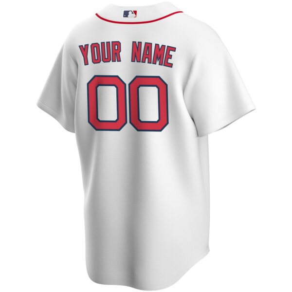 Men’s Boston Red Sox Nike White Home Replica Custom Jersey