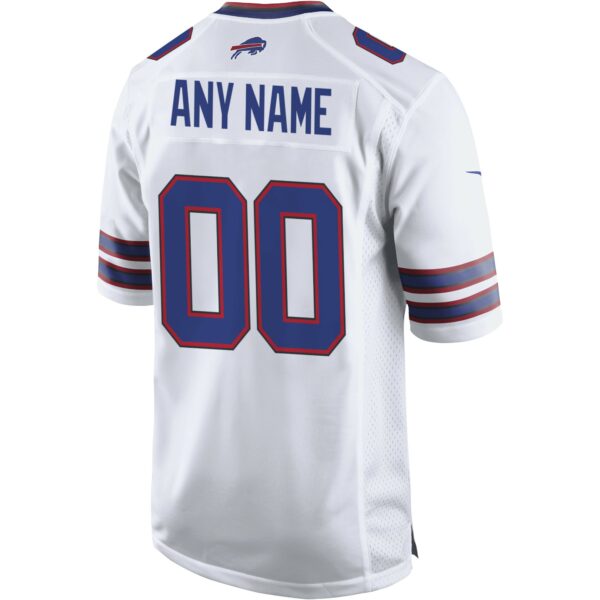 Men’s Buffalo Bills Nike White Custom Game Jersey