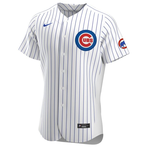 Men’s Chicago Cubs Nike White Home Pick-A-Player Retired Roster Authentic Jersey