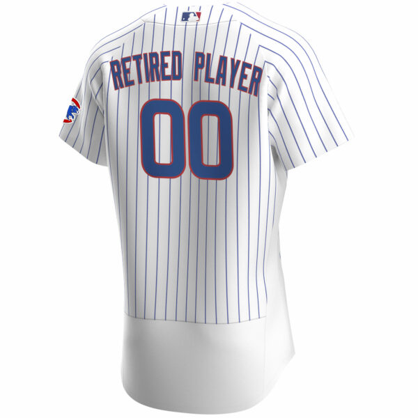 Men’s Chicago Cubs Nike White Home Pick-A-Player Retired Roster Authentic Jersey