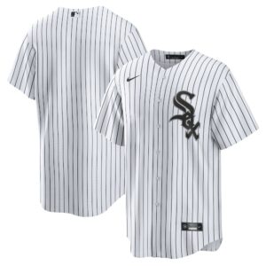 Men's Chicago White Sox Nike White Home Blank Replica Jersey