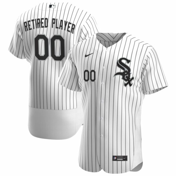 Men’s Chicago White Sox Nike White Home Pick-A-Player Retired Roster Authentic Jersey