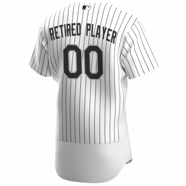 Men’s Chicago White Sox Nike White Home Pick-A-Player Retired Roster Authentic Jersey