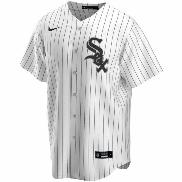 Men’s Chicago White Sox Nike White Home Replica Custom Jersey