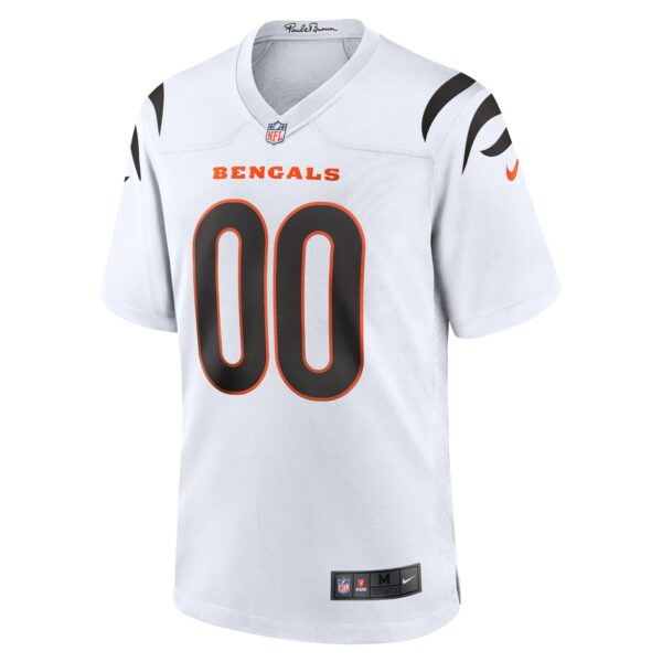 Men’s Cincinnati Bengals Nike White Game Custom Jersey