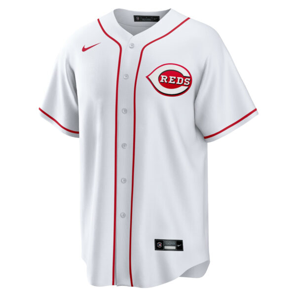 Men’s Cincinnati Reds Nike White Home Blank Replica Jersey