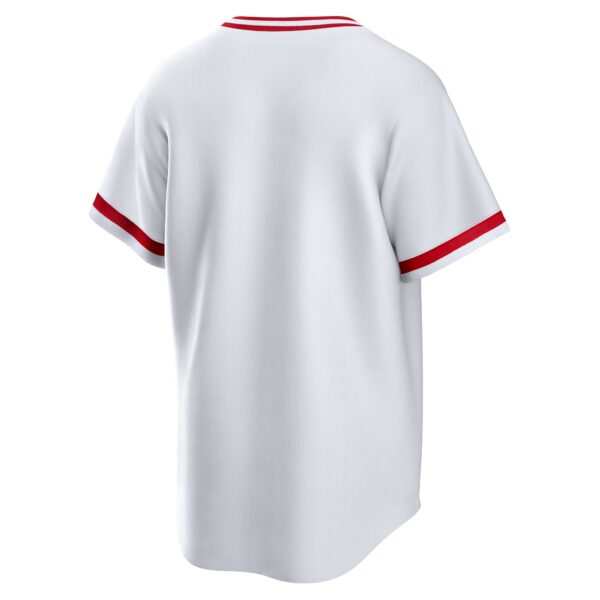 Men’s Cincinnati Reds Nike White Home Cooperstown Collection Team Jersey