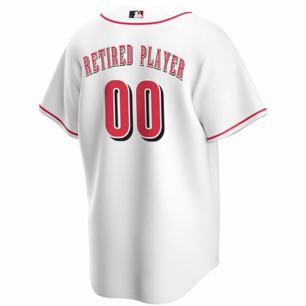 Men’s Cincinnati Reds Nike White Home Pick-A-Player Retired Roster Replica Jersey